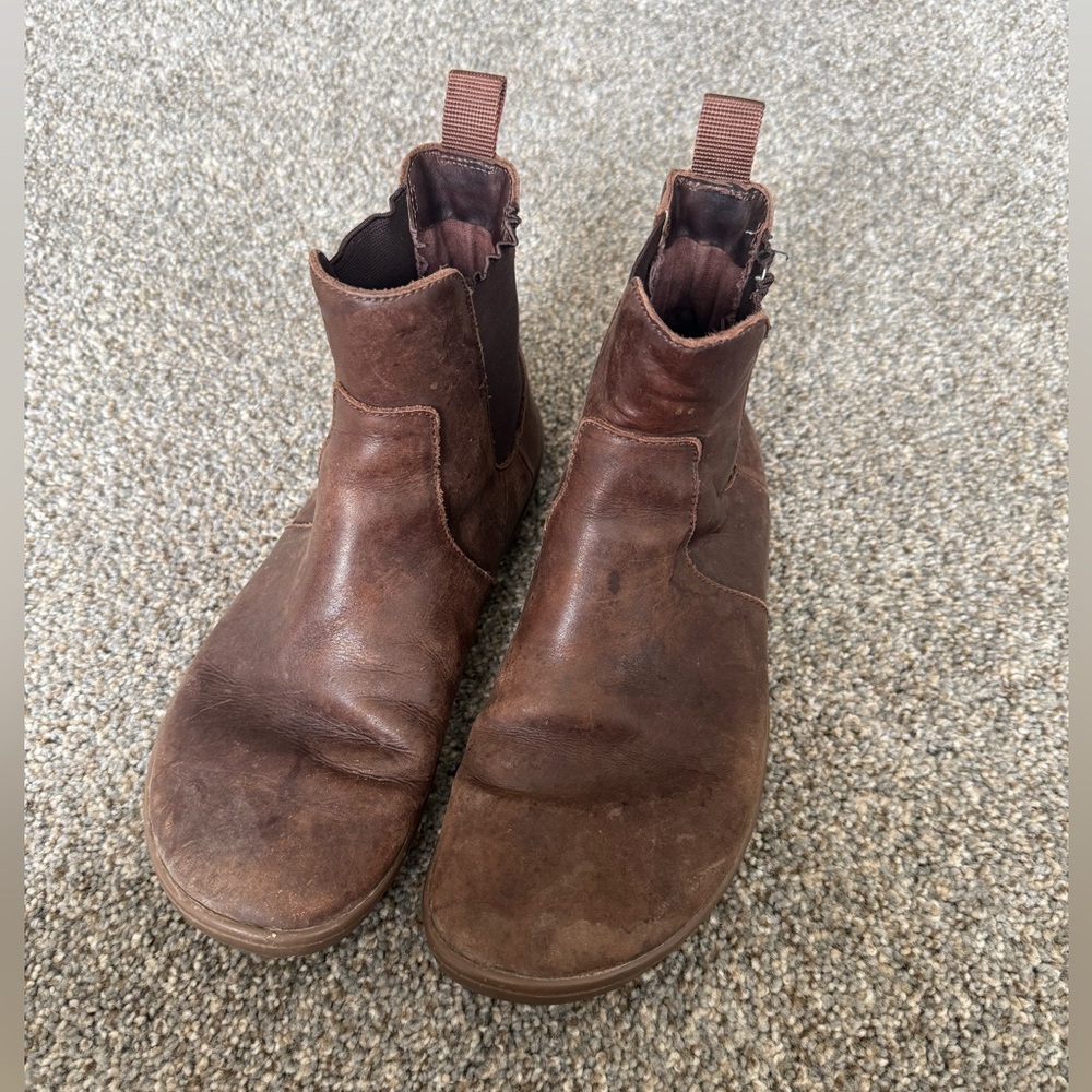 Vivo Barefoot Brown Chelsea Boots size 9 EUR 39
